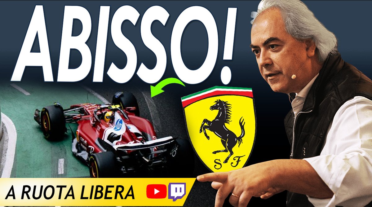 Graftechweb's tweet image. F1 Ferrari , Crisi Senza Fine? Luigi Mazzola Spara a Zero: “Manca la Leadership Tecnica!”

👇👇👇📺
newsf1.it/f1-ferrari-cri…