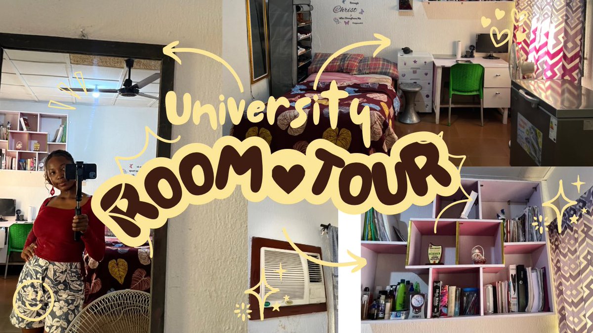 Hii guys🥹 I don't think l've shared this side of me here before... but apparently, l'm a YouTuber👀✨Just dropped my latest video - my uni hostel room tour (OAU), and I'd really love for it to reach more people.

👇🏻the link guys❤️ PIs subscribe too
youtu.be/86ii5ZZZ9go?si…