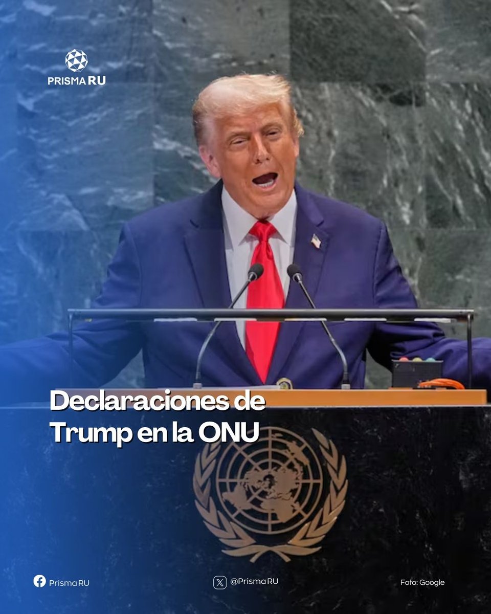 🔴#AlAire | Declaraciones de Trump en la ONU

Hoy en #EntrevistaRU | Nos acompaña la Dra. Cristina Rosas (<a href="/mcrosasg/">María Cristina Rosas</a>), especialista en Relaciones Económicas y Políticas Internacionales, quien conversa con nuestra conductora <a href="/deyanira_moran/">Deyanira Moran</a>

#RelatamosAlMundo🌎 #RadioUNAM 96.1 FM
