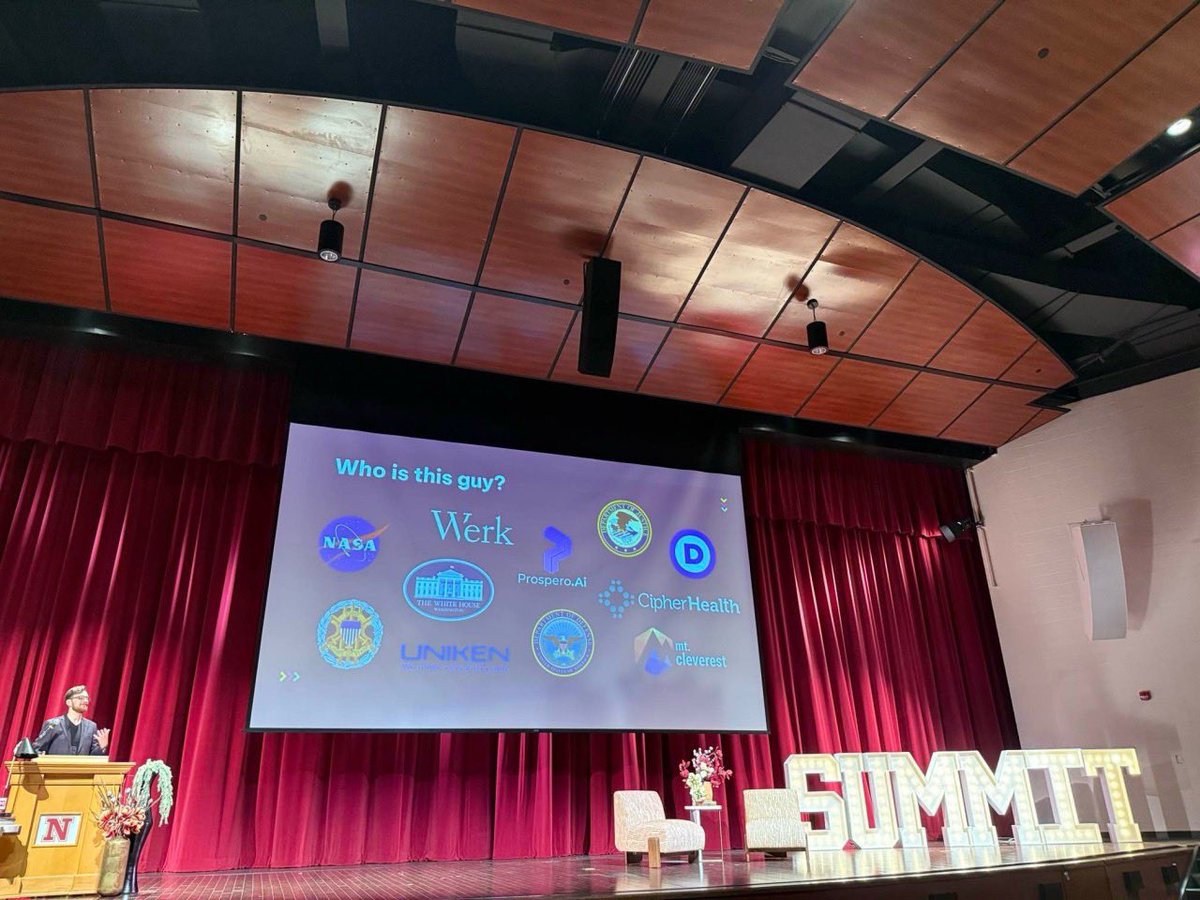 james_mtc's tweet image. So much fun talking and teaching about AI and innovation culture at Northern University’s Startup Summit.