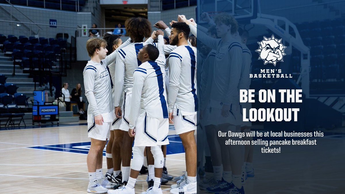 Dawgs will be out and about this afternoon selling pancake tickets!  <a href="/SWOSUAthletics/">SWOSU Athletics</a> <a href="/SWOSUHoops/">SWOSU HOOPS</a>