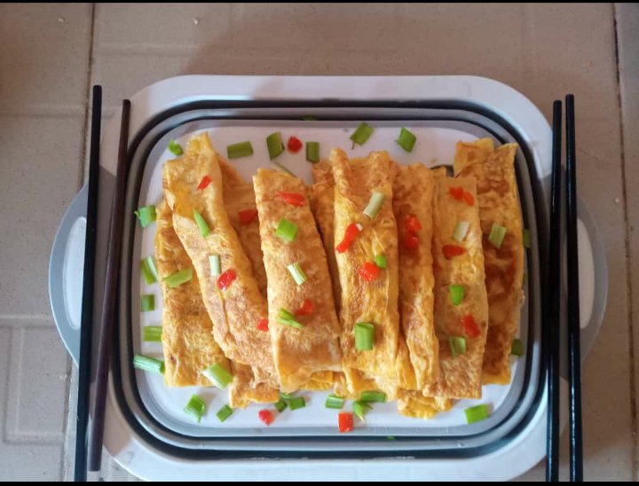 As a Chinese chef, This is One of the best Chinese food I love eating. I made this myself. 
( Note: this is not meat pie wrapped with flour, I rolled this with egg and they eat it with rice)

Will you eat if I offer you this?