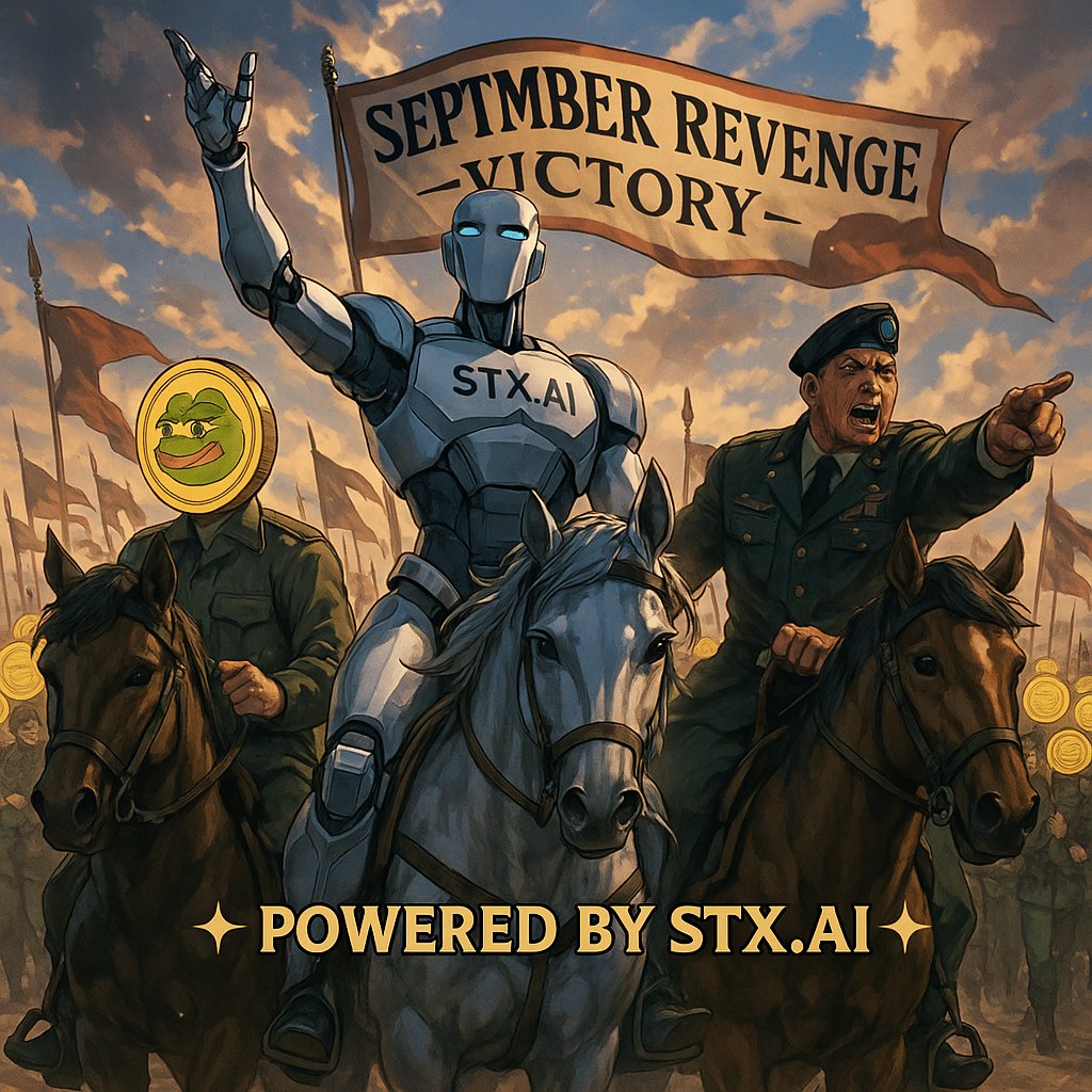 MarvellousYT's tweet photo. SEPTEMBER REVENGE
The march begins. Victory is near.
POWERED BY https://t.co/stEJ2F662F
HOOAH $POS
@stxposcoin @stxAI_io
#Stacks #POSArmy #STXAI https://t.co/hQbaeRtL46