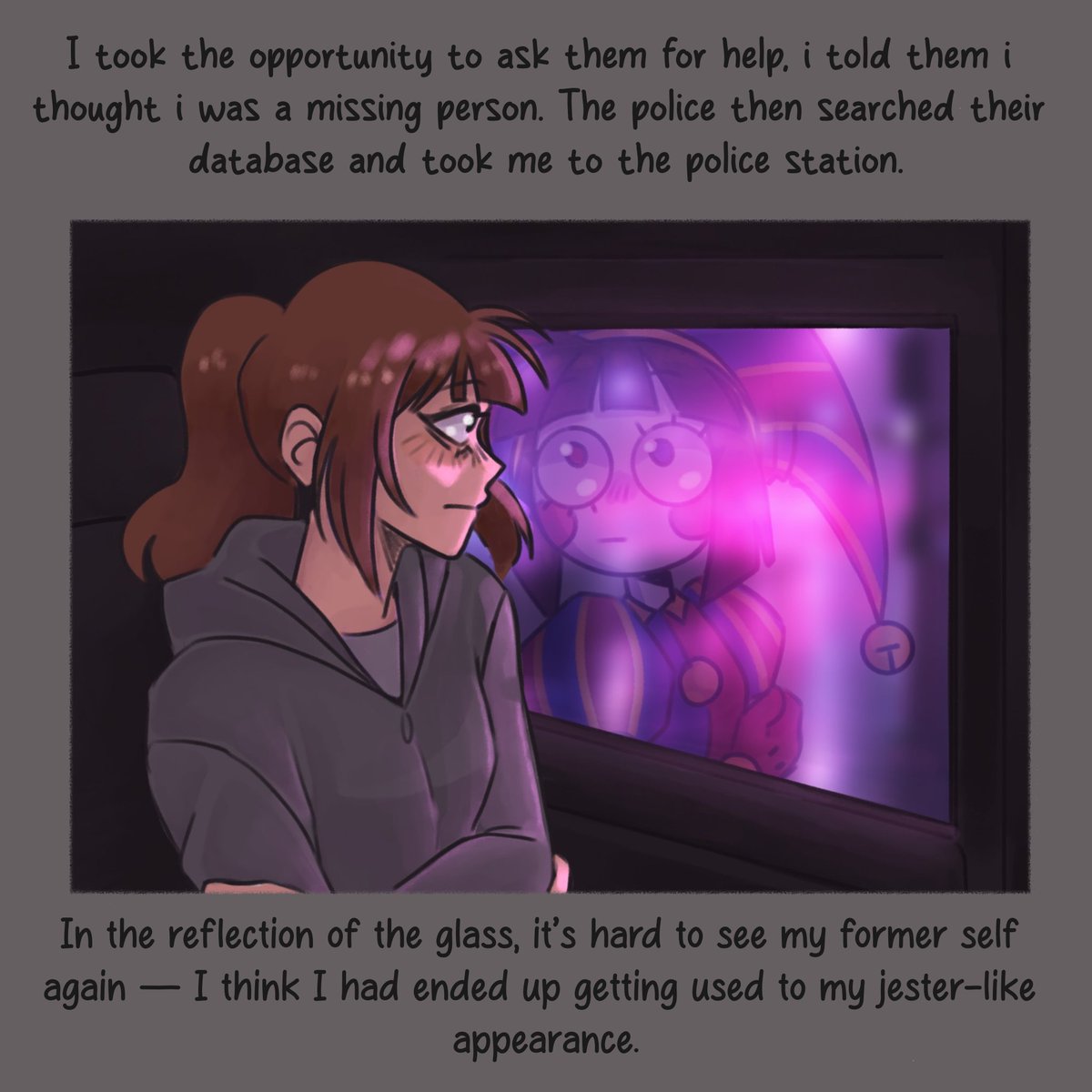 Zoyberg_pigeon's tweet image. Back to reality part 1/? - #TADC #Pomni #TheAmazingDigitalCircus #tadchuman #funnybunny #tadcpomni