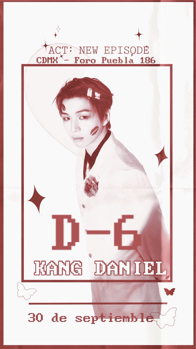 KangDanielMex's tweet image. Countdown D-6 📣

Kang Daniel 
𝙰𝙲𝚃: 𝙽𝙴𝚆 𝙴𝙿𝙸𝚂𝙾𝙳𝙴 México 🇲🇽 

📆 30 de septiembre 2025
📍 Foro Puebla 186
🎫 passline.com/eventos/kang-d… 

#KangDaniel #FlowD #강다니엘