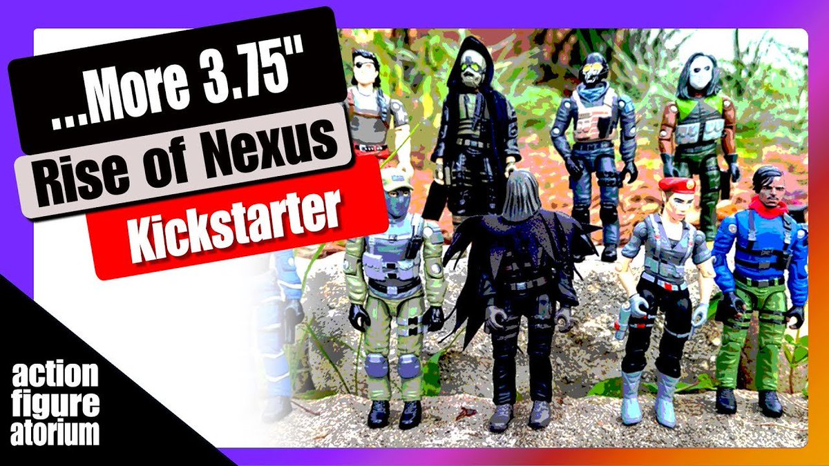 LATEST VIDEO: Rise of Nexus | Even more 3.75" O-Ring action figures | Kickstarter Marketing Analysis &amp; Opinion... youtu.be/JyE9vIaqJzY?si… via <a href="/YouTube/">YouTube</a>