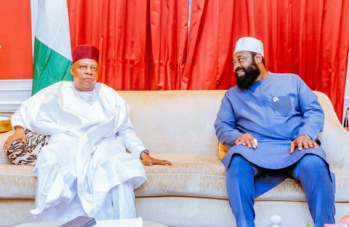 Umar Adamu Bako (@umar_a_b) on Twitter photo Governor Bago meet Vice President <a href="/officialSKSM/">Senator Kashim Shettima</a> at the #UNGA2025
It’s in his blood to always respect his elders. Governor Bago meet Vice President <a href="/officialSKSM/">Senator Kashim Shettima</a> at the #UNGA2025
It’s in his blood to always respect his elders.