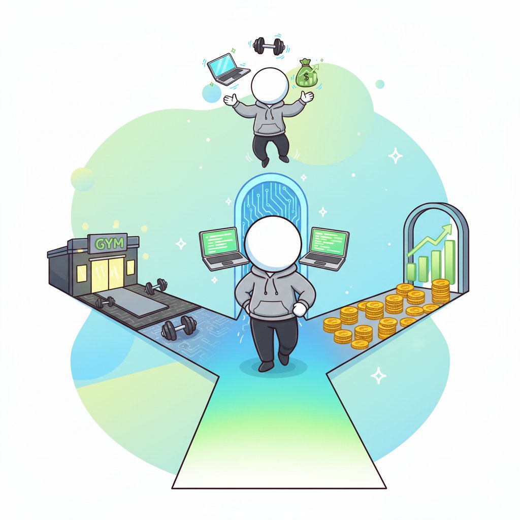 techfitfinance's tweet image. Building strength isn’t only about the gym. 💪
Writing clean code builds your mind 💻
Investing smartly builds your future 📈
Consistency in all three builds YOU. 🚀

Discipline in one area flows into the others.
That’s the real compounding effect. ✨

#TechFitFinance #day6