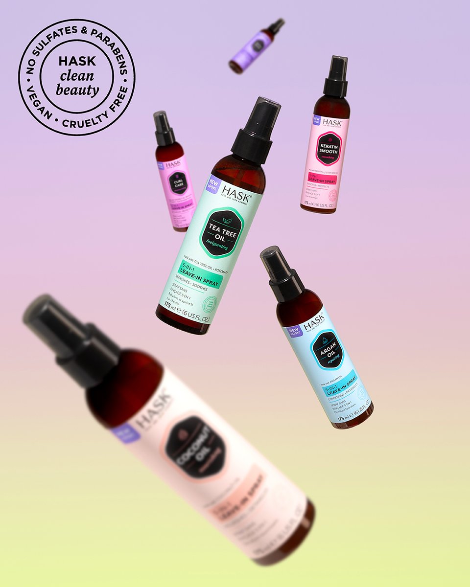 When your hair needs everything… grab the spray that does it all. 🌟

#hask #haskhair #haskbeauty
