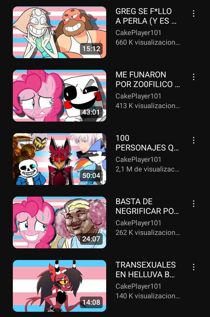 Y por q pone la bandera trans en casi todos sus videos??? xddd