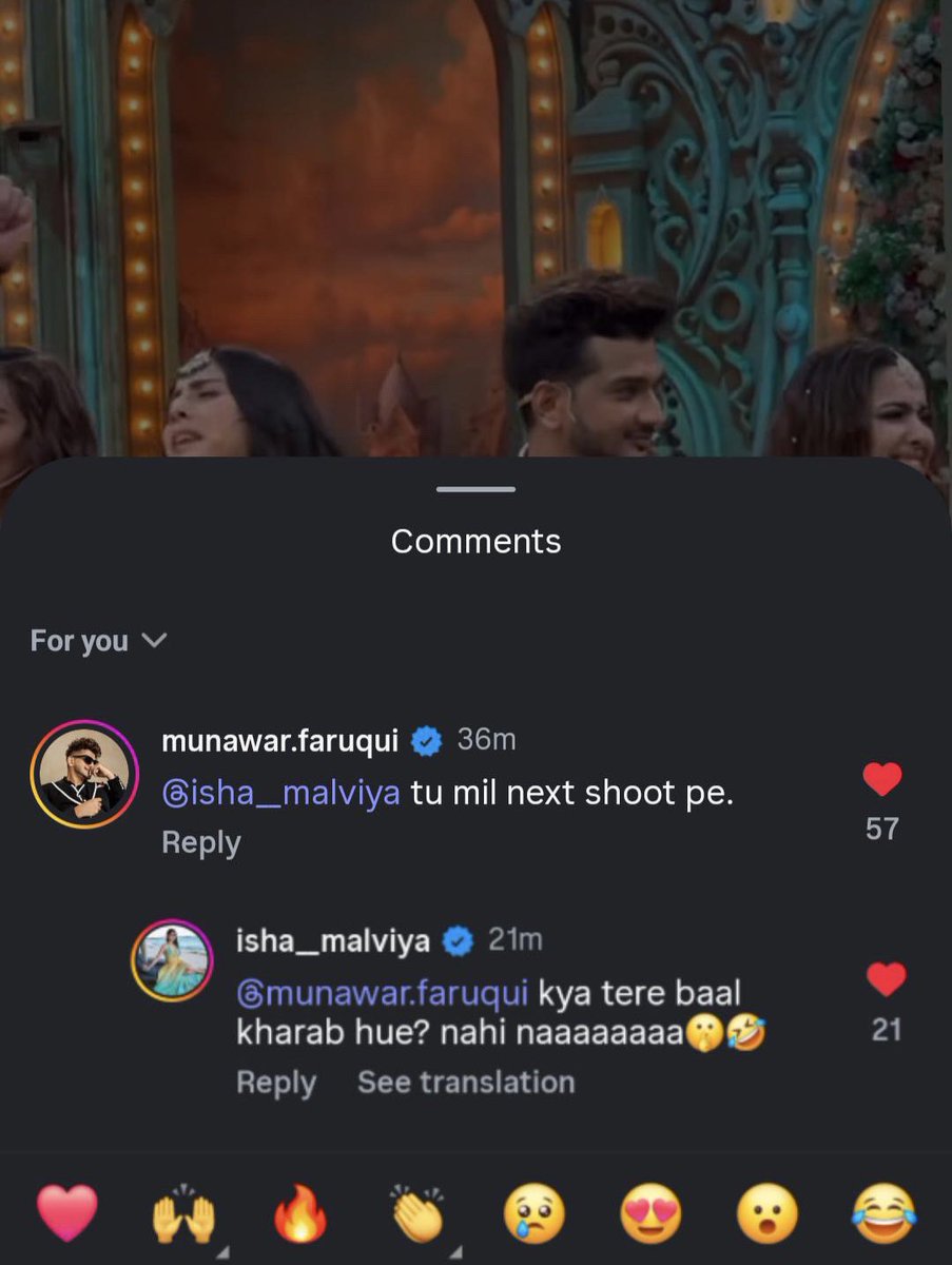 dumaloo123's tweet photo. Friendship goals 💕 The chemistry between #MunawarFaruqui &amp; #IshaMalviya is just too adorable! #Munisha https://t.co/J3lruu0l8M