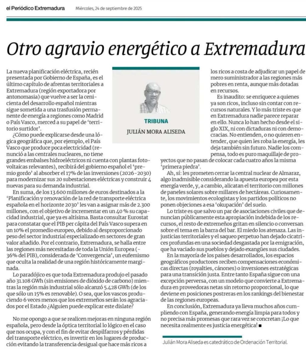 MoraAliseda's tweet photo. Región surtidora de electricidad y permanentemente asediada con misiles a su línea de flotación para que no emerja al desarrollo. Sin energía no hay transformación económica ni bienestar social. Las políticas aplicadas son una condena perpetua al ostracismo. https://t.co/yyzZmdYvVm