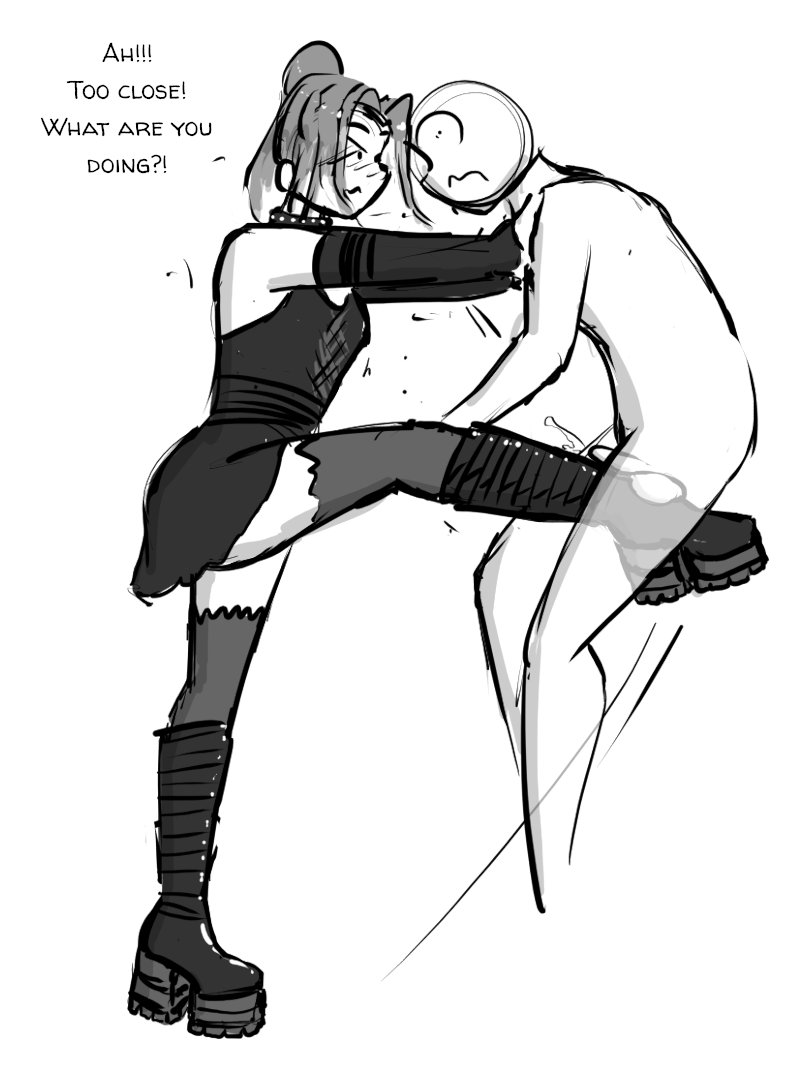 Just the right distance.