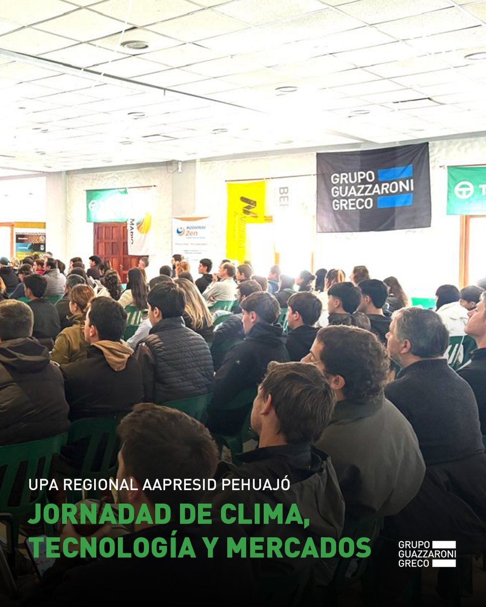 Acompañando a clientes y asesores en la primer UPA de la Regional Pehuajó!
Nos actualizamos sobre tecnologías, mercados de granos, clima, mitos y realidades en las aplicaciones de productos fitosanitarios y más!
<a href="/aapresid/">Aapresid</a> 
Siempre en movimiento❗