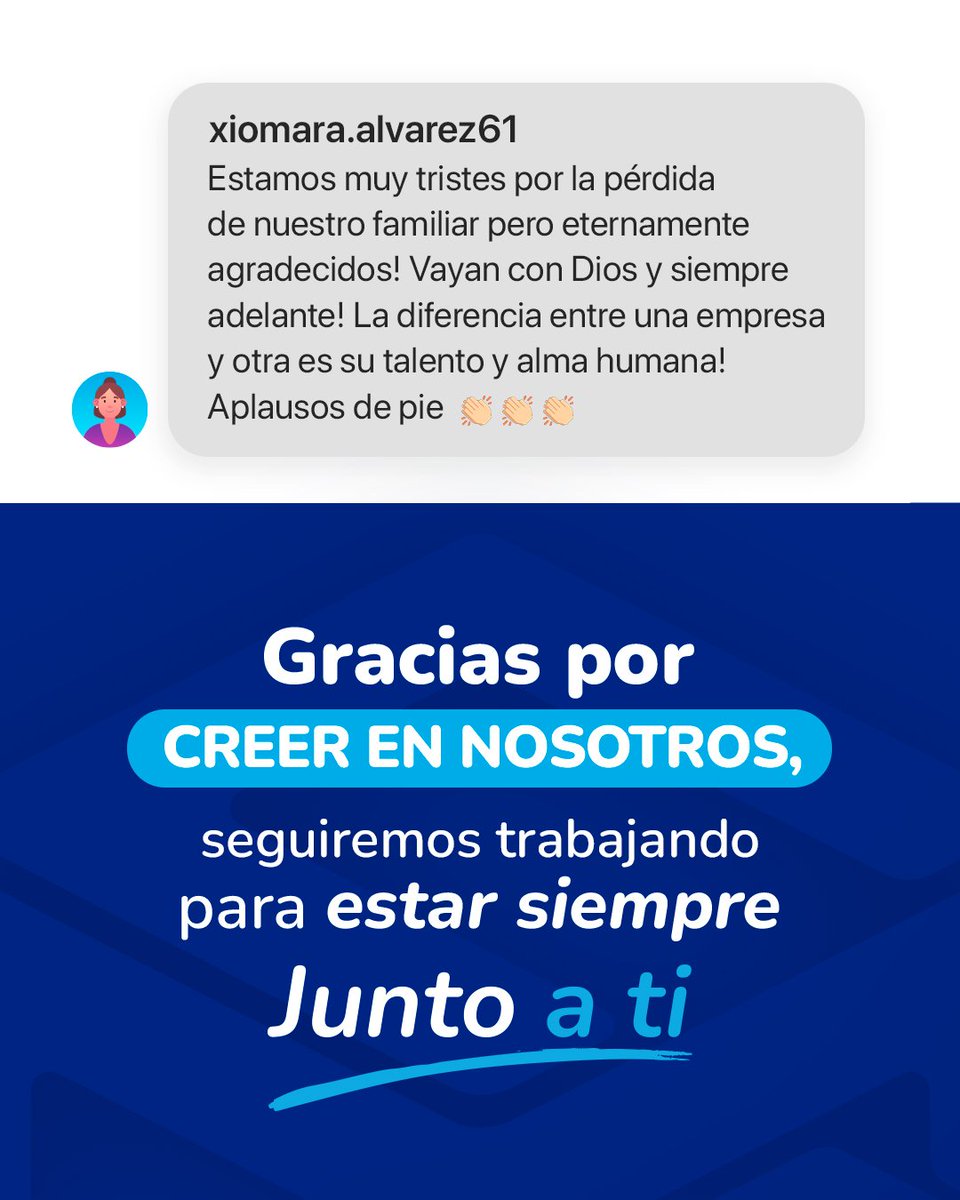 SegurosMiranda_'s tweet photo. Estar junto a ti es nuestro mayor compromiso 💙

¡Gracias por la confianza! https://t.co/zpMUISODlX