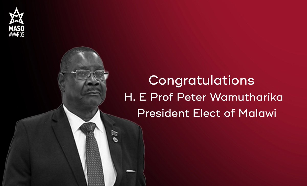 Congratulations, Your Excellency Professor Arthur Peter Mutharika, on being elected as the President of the Republic of Malawi. May God’s wisdom and guidance continue to be with you as you lead our nation.