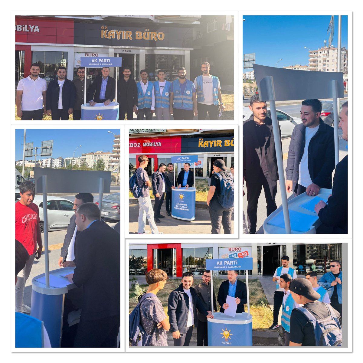 📍Bağlar

Gençlik Kolları MKYK Üyemiz Ömer Faruk Alkan, Komisyon üyemiz Cüneyt Yıldırım ve İl Gençlik Kolları Başkan Vekilimiz Ahmet Faruk Akyıldız’ın katılımı ile İlçemizde üye standı çalışmamızı gerçekleştirdik.

Aramıza katılan genç kardeşlerimize hayırlı olsun🤝☺️