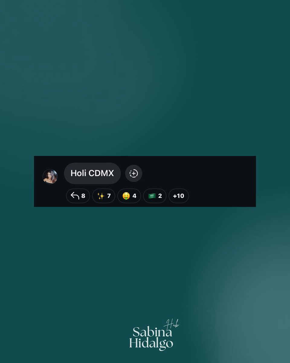 shidalgohub's tweet image. ✈️✈️

“Oie CDMX”

Sabina Hidalgo | Instagram Stories 
#sabinahidalgo