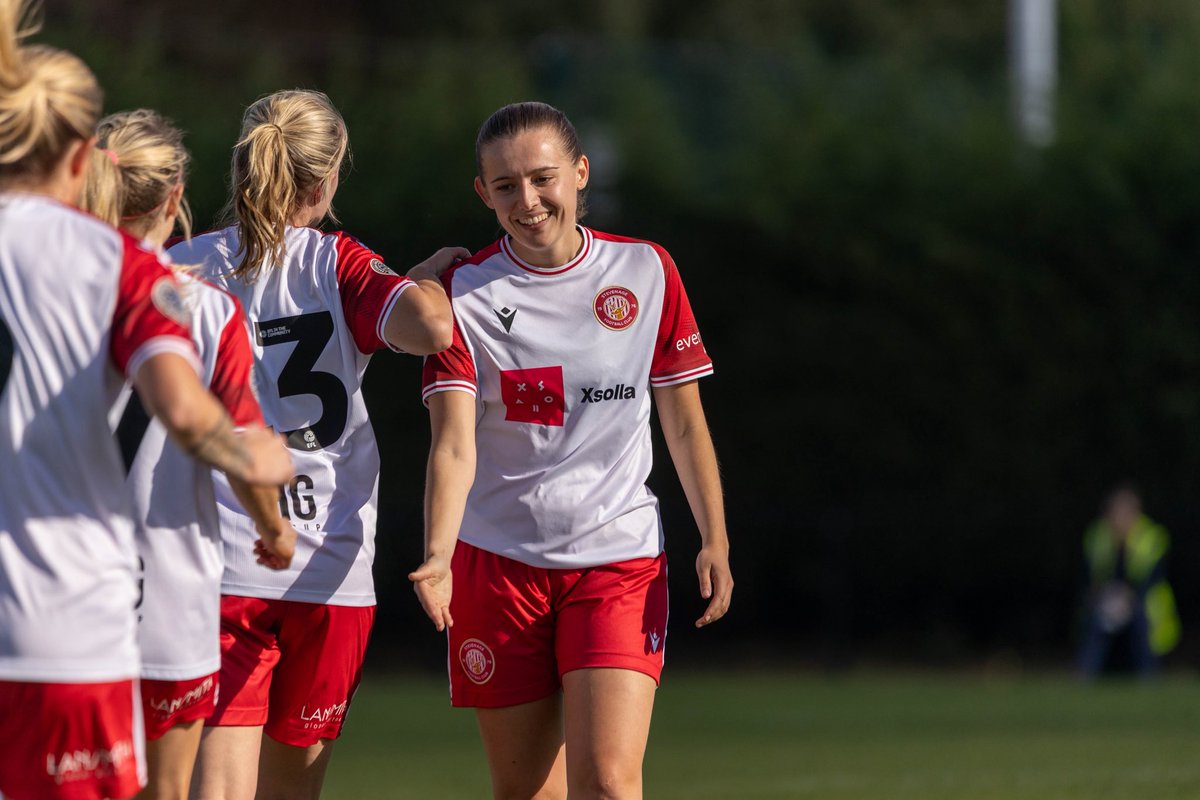 A brace and her first competitive goals for the Boro’, take a bow <a href="/amberpearson08/">Amber Pearson</a> 

#WeAreStevenage 🔴⚪️