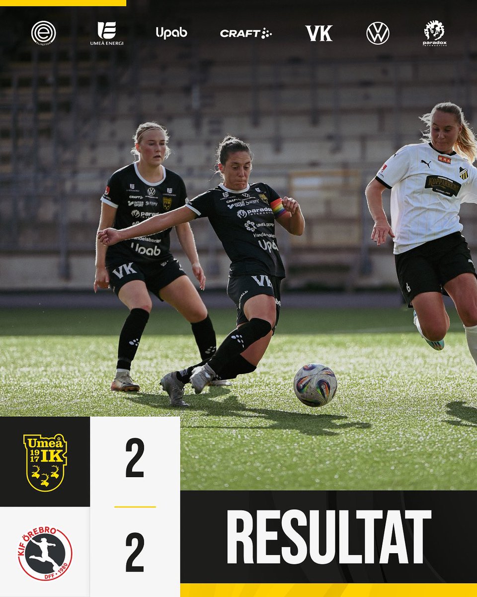 Delad poäng på <a href="/Umeaenergi/">Umeå Energi</a> arena. 

<a href="/_Elitettan/">Elitettan</a>