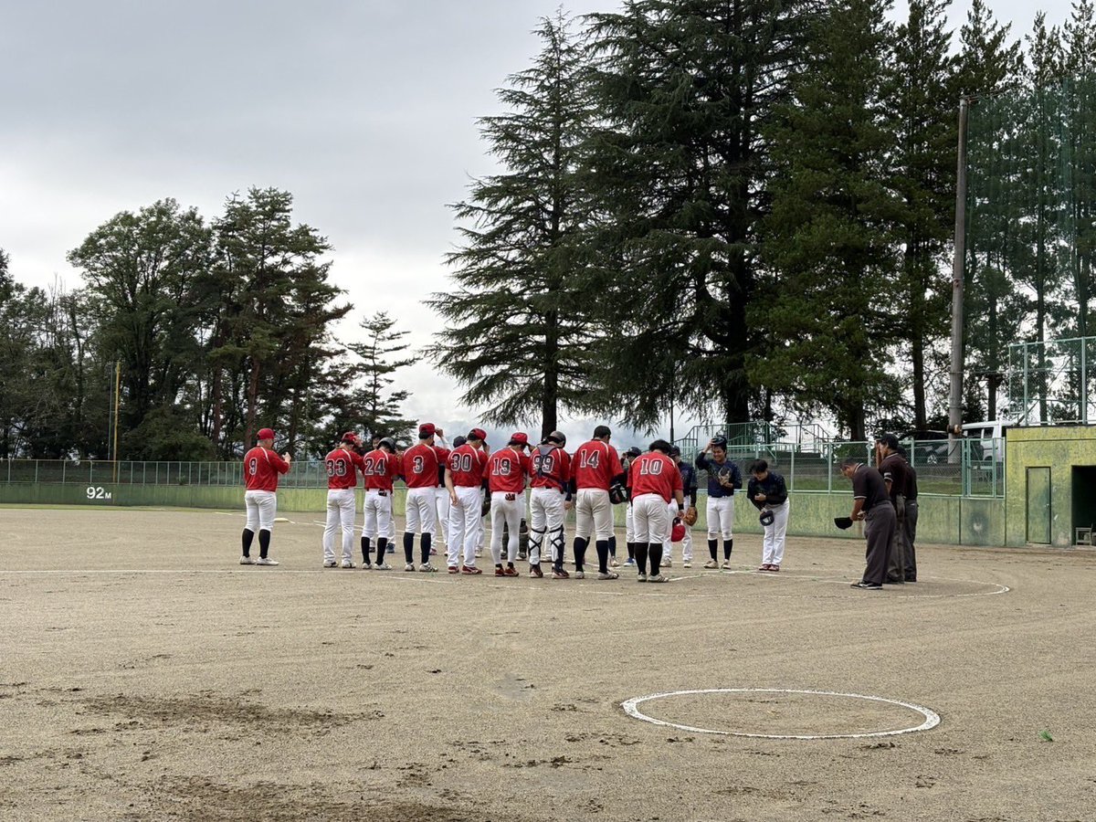 onez_baseball's tweet photo. 9/20(土)ミズノトーナメント県予選
対  大同BC様  1-2●

3回渡辺が中前安打で出塁すると2番勝又の中越タイムリー三塁打で先制。しかし、4回失策と追加点により逆転を許す。
その後チャンスを作るも打撃で援護出来なかった。

大同BC様 ありがとうございました！ https://t.co/1CJHUYJYBY
