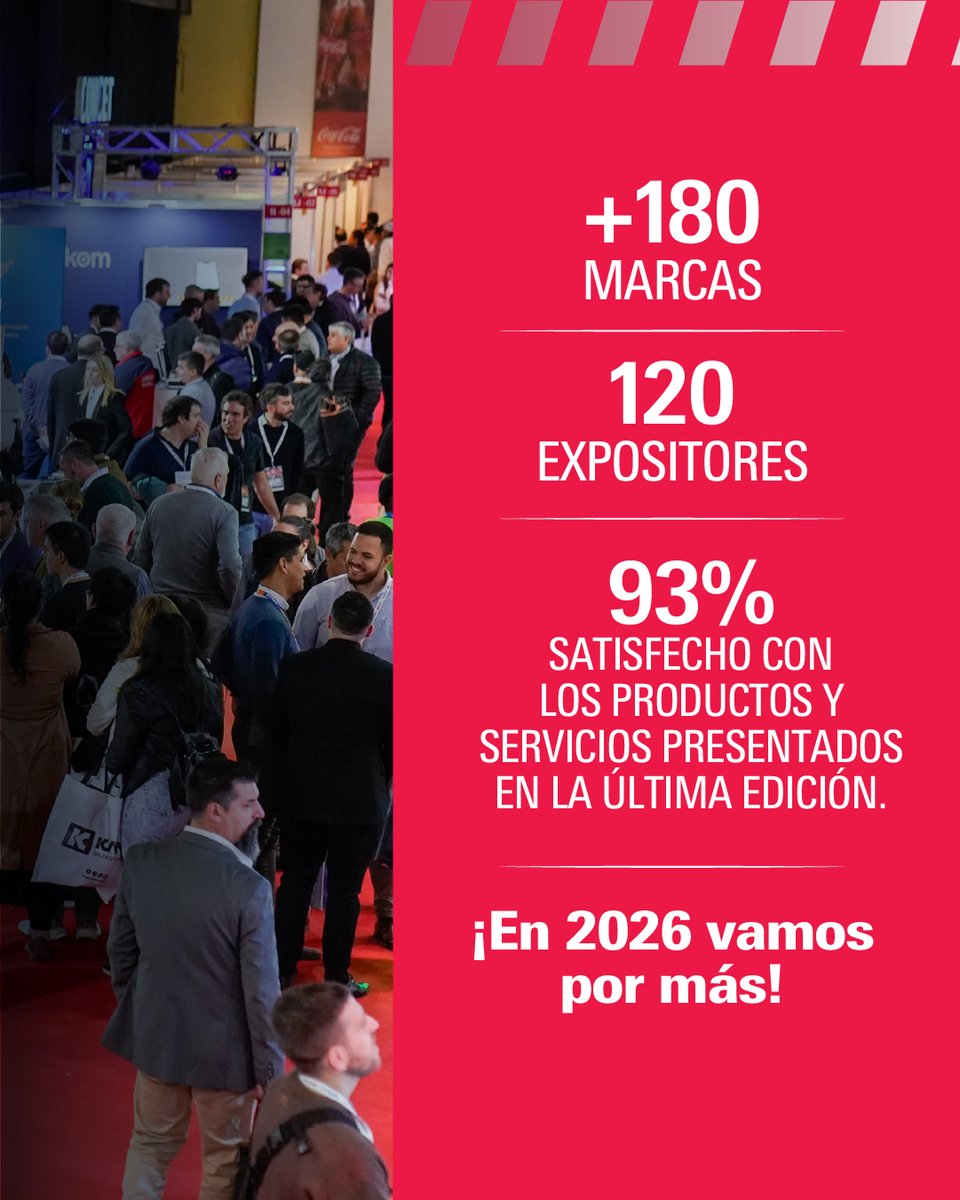 Intersec_BA's tweet image. Intersec Buenos Aires te permite potenciar tu presencia en el sector, consolidar tu marca y generar nuevas oportunidades de negocio en un entorno 100 % especializado.

📩 Reservá tu espacio: intersec@argentina.messefrankfurt.com

🗓️ 2 al 4 de septiembre de 2026
📍 La Rural