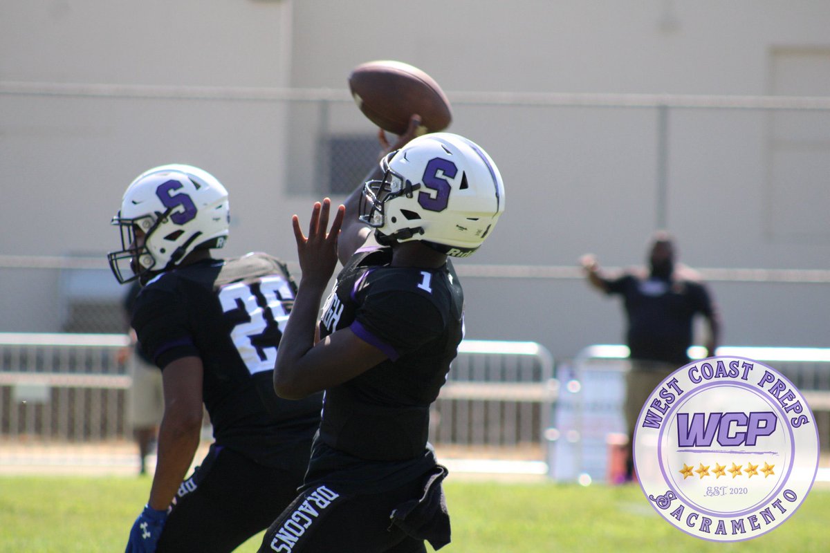 Their coach calls them ‘Baby Dragons.’ 🐉 

And they sure win at Sacramento, where a group of young stars and experience are meshing together. | <a href="/CordellRad26/">Cordell Radcliffe</a> <a href="/DamarieTaylor9/">Damarie taylor</a> <a href="/joefalealili54/">Joseph Falealili</a> <a href="/KingMastin_/">King Mastin</a> 

Story: westcoastpreps.com/sacramento-foo…