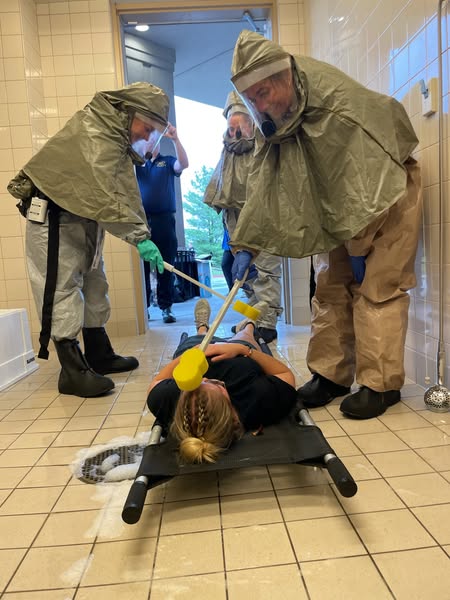 Our Fire Science &amp; EMT program had so much fun helping out Centerpoint Medical Center with their annual mass-casualty exercise last week. Some of our students even made connections with staff and have job shadows lined up to further explore their profession!