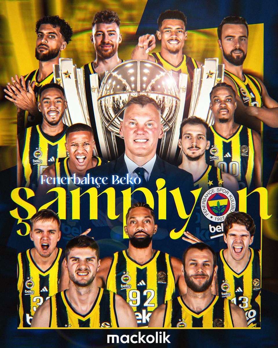 ✨🏆 CUMHURBAŞKANLIĞI KUPASI'NDA ŞAMPİYON FENERBAHÇE BEKO!