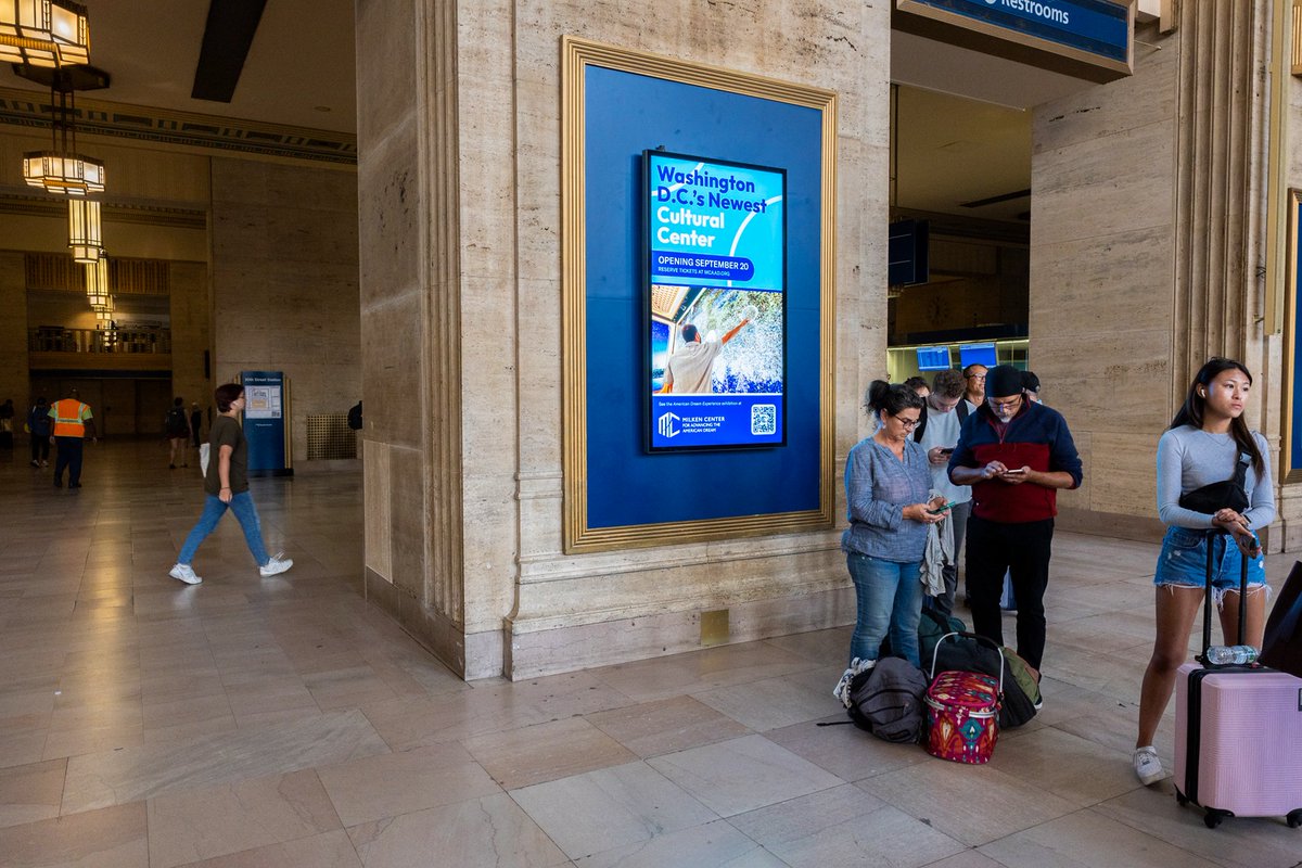 Intersection (@intersection_co) on Twitter photo D.C.’s newest cultural center, The Milken Center for Advancing the American Dream, has punched its ticket with Amtrak, drawing attention to its opening in major markets. D.C.’s newest cultural center, The Milken Center for Advancing the American Dream, has punched its ticket with Amtrak, drawing attention to its opening in major markets.