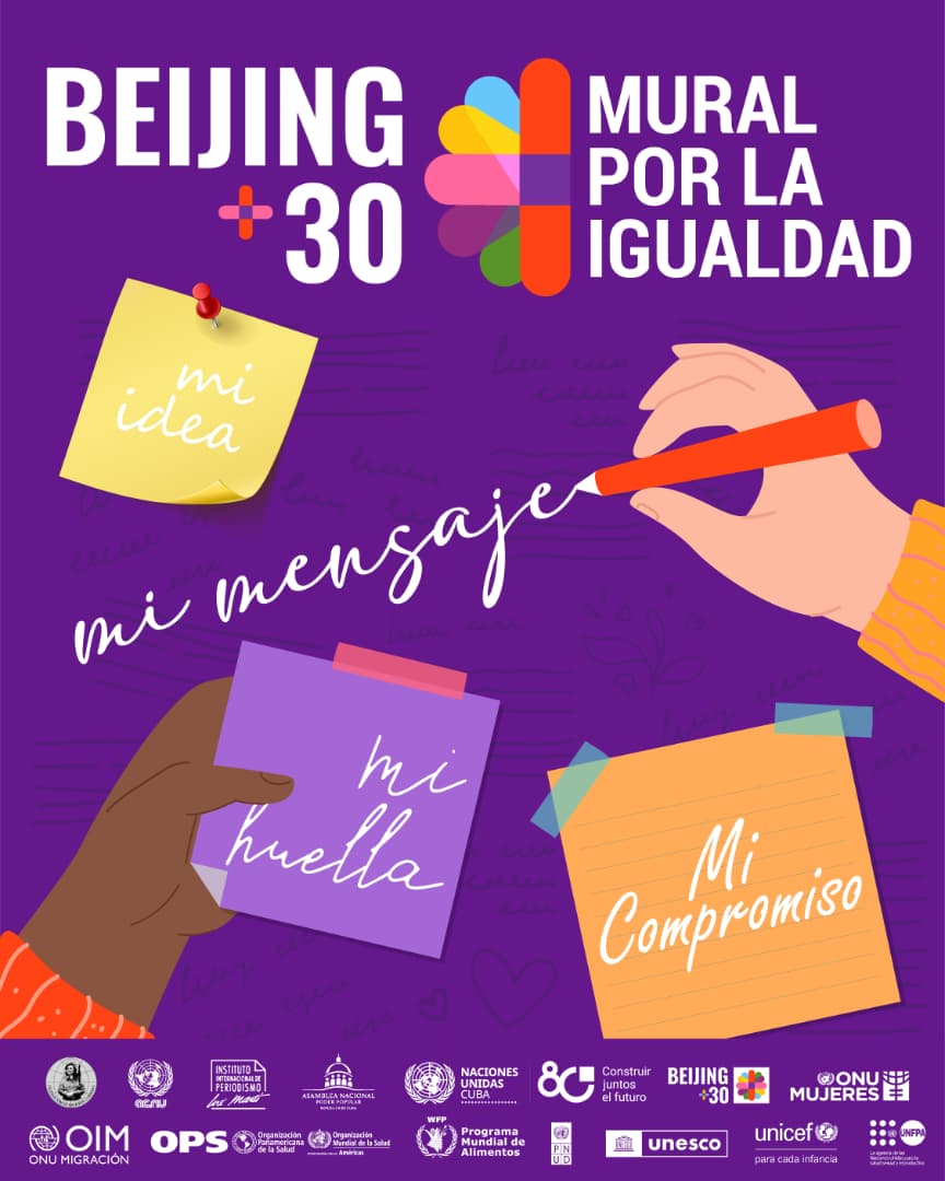 🧡💜Mural por la Igualdad: ¿Por qué luchamos?

Déjanos tu mensaje por la #IgualdadDeGénero y la no violencia en nuestro mural participativo.

Una creación colectiva, para que cuenten todos nuestros trazos, palabras y colores.

📍En <a href="/Instituto_ipjm/">Instituto Internacional de Periodismo</a>
⏰Este sábado| 9:00 am - 1:00 pm