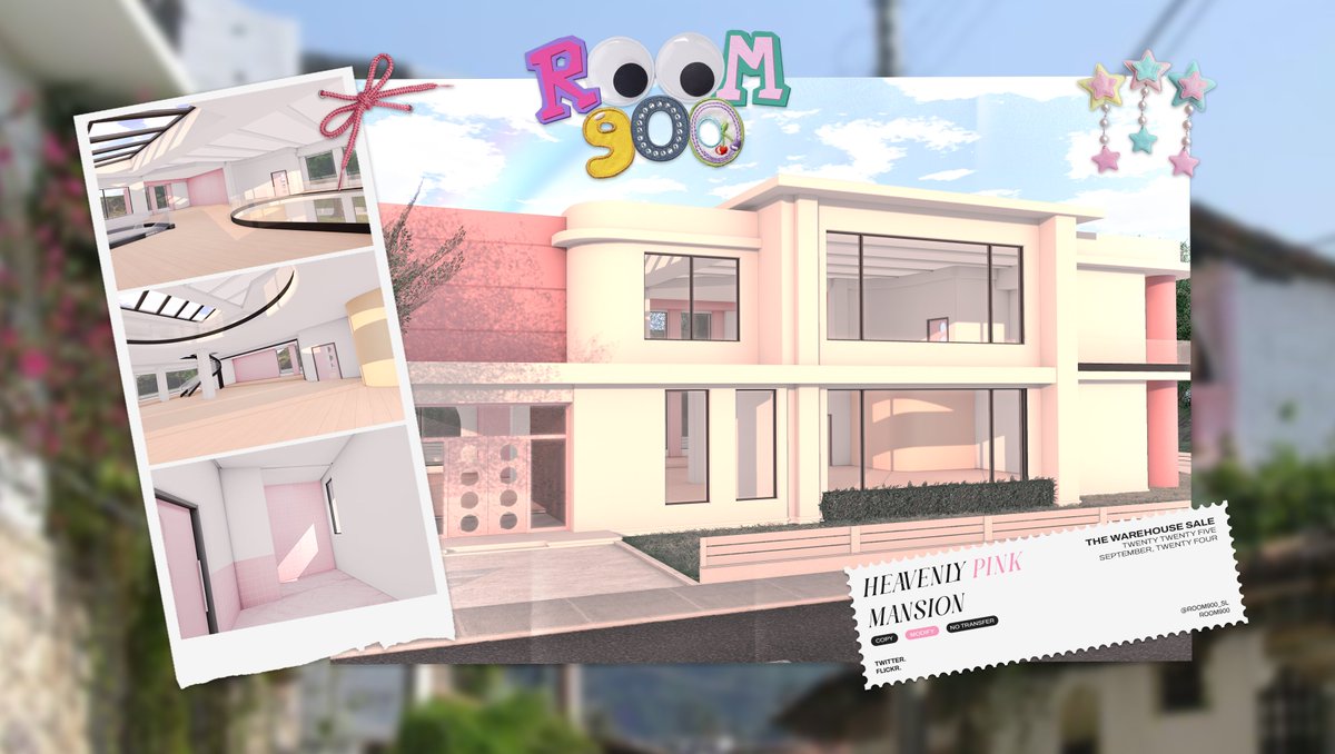 ROOM900 (@room900_sl) on Twitter photo Room900 x <a href="/TheWarehouse_SL/">The Warehouse Sale Event</a>
presente: New “Heavenly Pink Mansion”.
giveaway and info: flic.kr/p/2rvmQLL Room900 x <a href="/TheWarehouse_SL/">The Warehouse Sale Event</a>
presente: New “Heavenly Pink Mansion”.
giveaway and info: flic.kr/p/2rvmQLL
