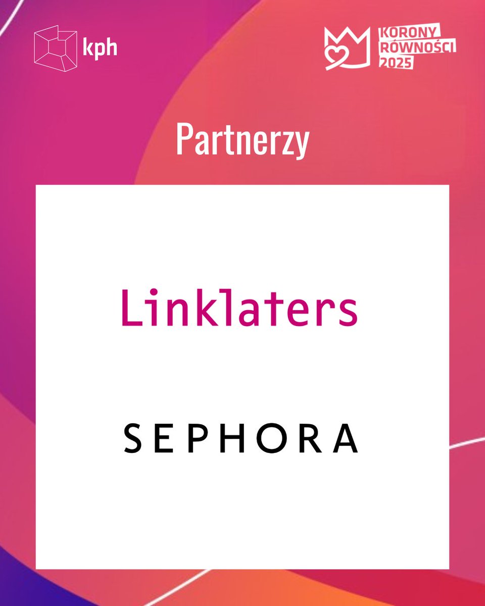 👑Przedstawiamy Partnerów Koron Równości 2025.

🏳️‍🌈Dziękujemy za wsparcie tegorocznego plebiscytu!

Już dzisiaj zapraszamy na transmisję uroczystego wręczenia nagród, która odbędzie się na naszym YouTube i Facebooku od godz. 19:15.

⭐Bądźcie z nami i oglądajcie na żywo!