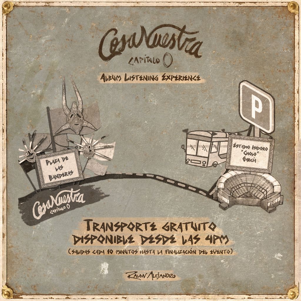 ¿Vas para el Listening Experience de Rauw mañana en Mayagüez? Aquí te dejamos info importante. #Ticketera

Horario oficial | Puertas abren a partir de las 5:00PM ⏰

Parking disponible en el Estadio Isidoro “Cholo” García para transferencia a la entrada oficial de la experiencia.