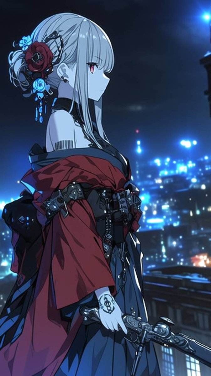 今日の刀京時警団白姫』 #AIart #AIイラスト *無断転載禁止*