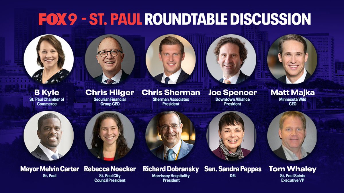 Saint Paul is a place where leaders from various sectors and experiences quite literally come to the table to tackle challenges head-on and unlock opportunities. That is where transformation happens. This spirit of partnership drives our downtown vision. fox9.com/news/downtown-…
