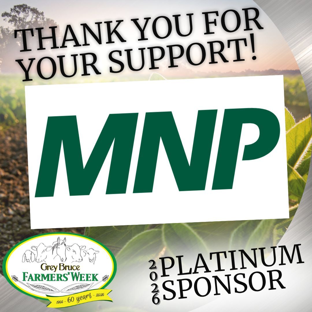 Do you rely on our brochure throughout the GBFW week to know what's up next in the program? We do!! 😅 That lovely colour brochure is sponsored by MNP and we're so grateful for their support! #AgConference#Farm365 #OntAg