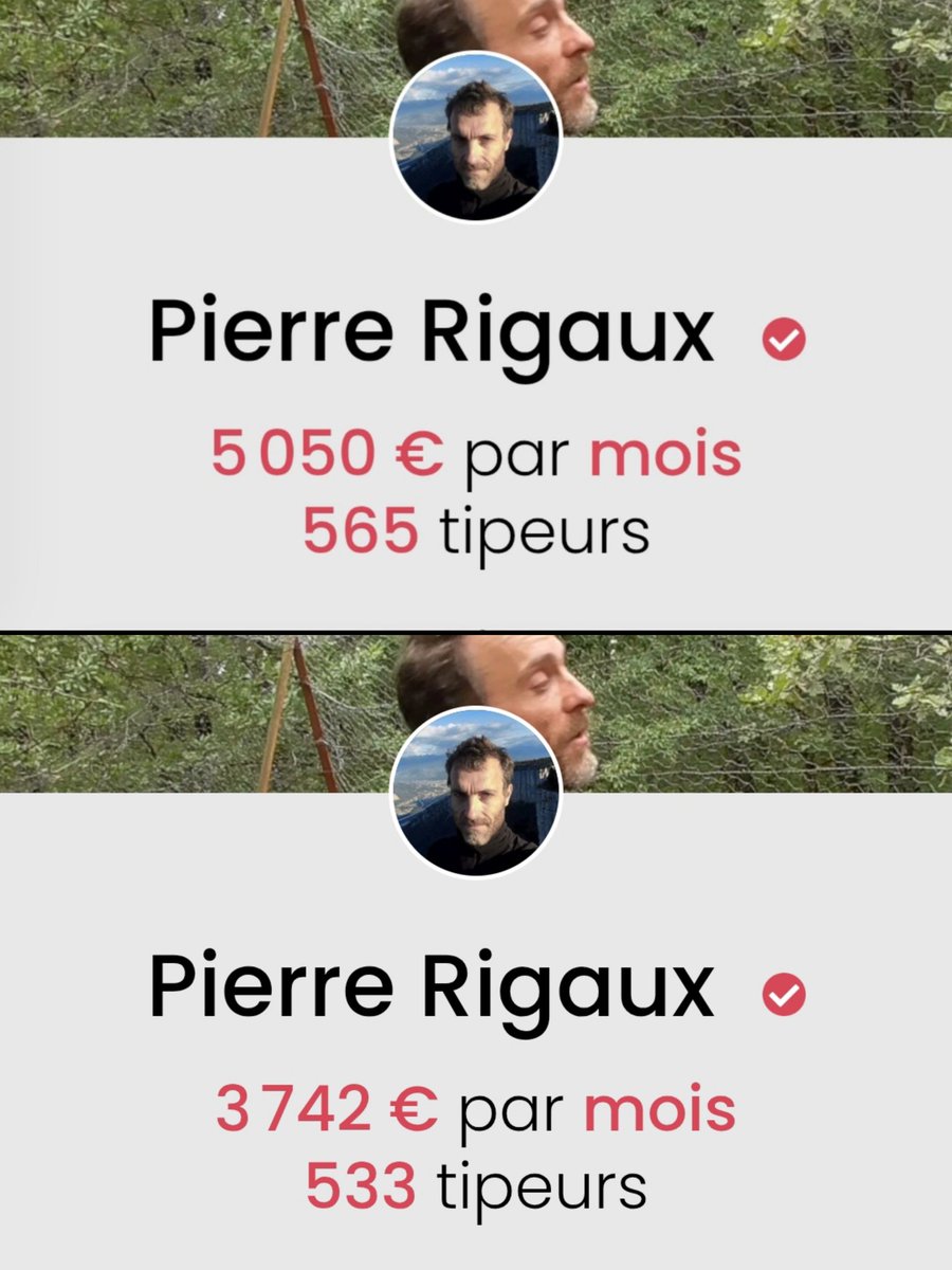 frasanor44's tweet image. Un mois et demi sépare ces deux captures d'écran ....
Mi Août ↗️ 5050€ : l'effet Baie de Somme
Fin Septembre ↘️ 3742€ : il est temps d'aller faire des pseudos scoops et provocations !
#Chasse #Chasseurs #venerie #chasseacourre