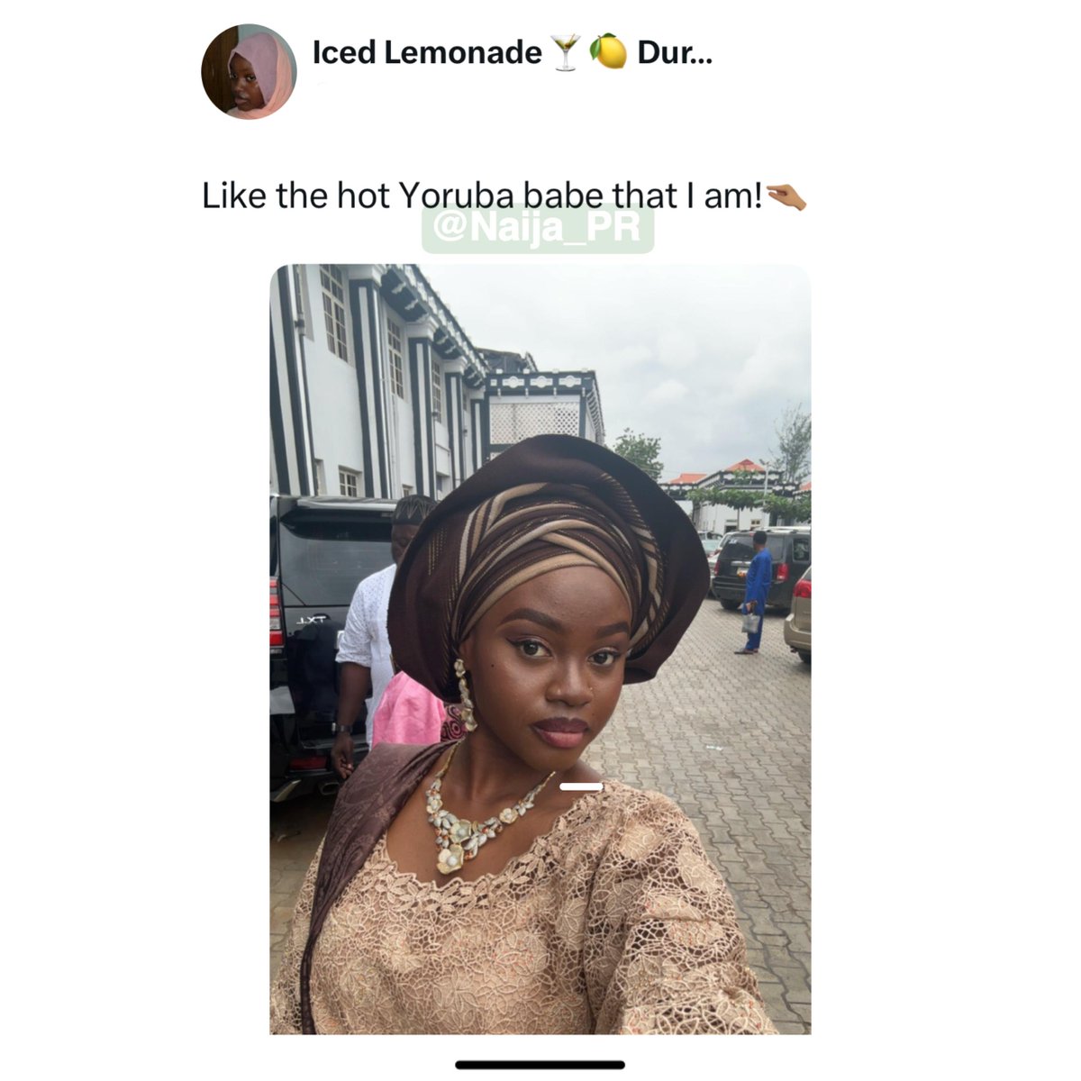 Naija tweet media