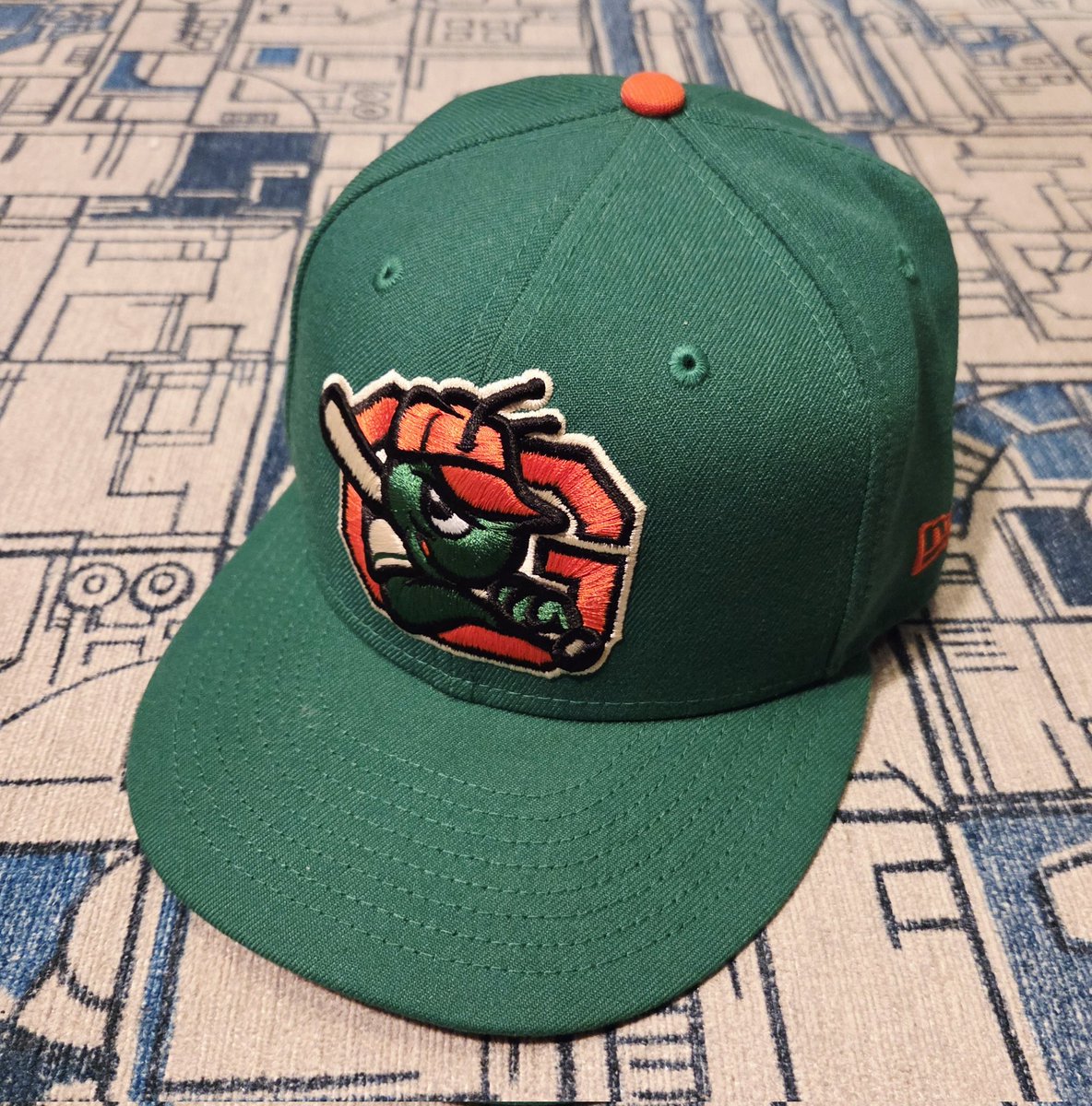 Today's High-A Wednesday #capoftheday is the <a href="/GSOHoppers/">Greensboro Grasshoppers</a>.