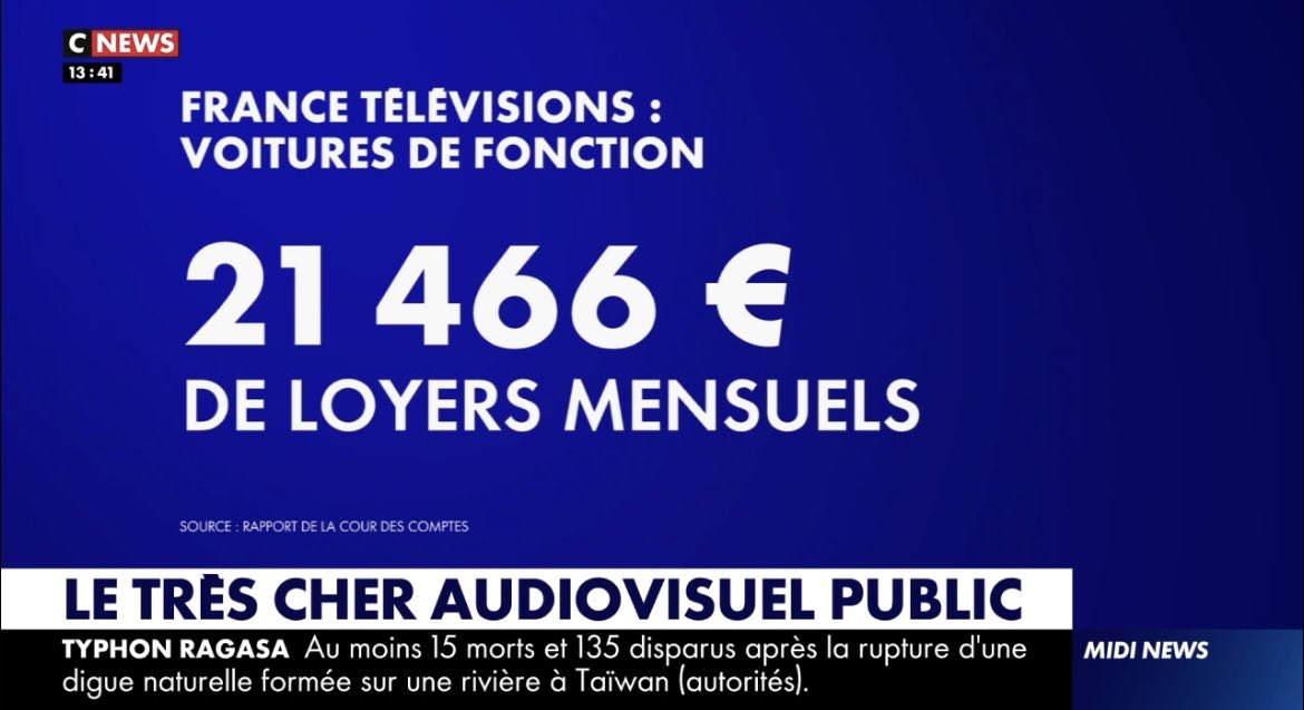 DestinationTele's tweet photo. C’est sans doute la 1ère fois  que France Inter et France TV n’ont pas dit 1 SEUL MOT sur 1 rapport de la Cour des Comptes
Heureusement CNEWS existe désormais…🤷🏻‍♂️ https://t.co/Ch2cy4znVw
