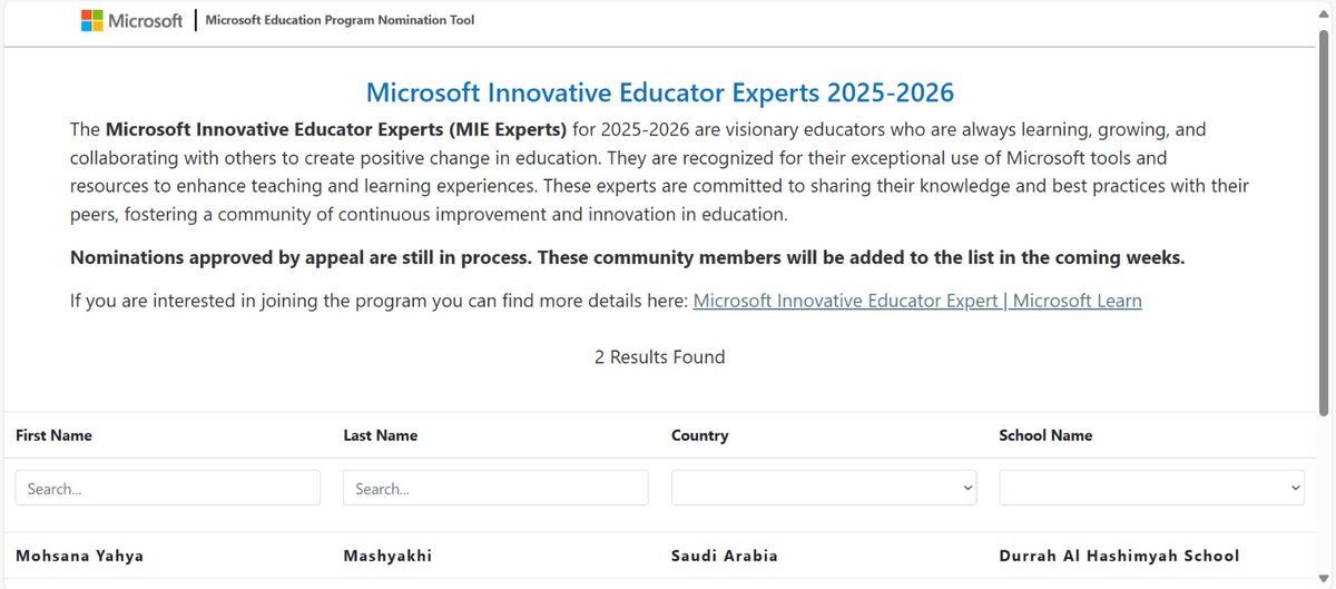mem145mm's tweet photo. لله الحمد من قبل ومن بعد🇸🇦🏆
تم إدراج اسمي ضمن قائمة خبراء Microsoft على مستوى العالم 2025-2026 🌍💻
خطوة جديدة نحو الإبداع،الريادة،وصناعة الأثر في التعليم 
@moe_gov_sa 
@MOE_ARP 
@Microsoft_Saudi
@MSEduMENA 
@abeermehdar
#MIEExpert 
#MicrosoftEDU https://t.co/jbJSLnkFh9