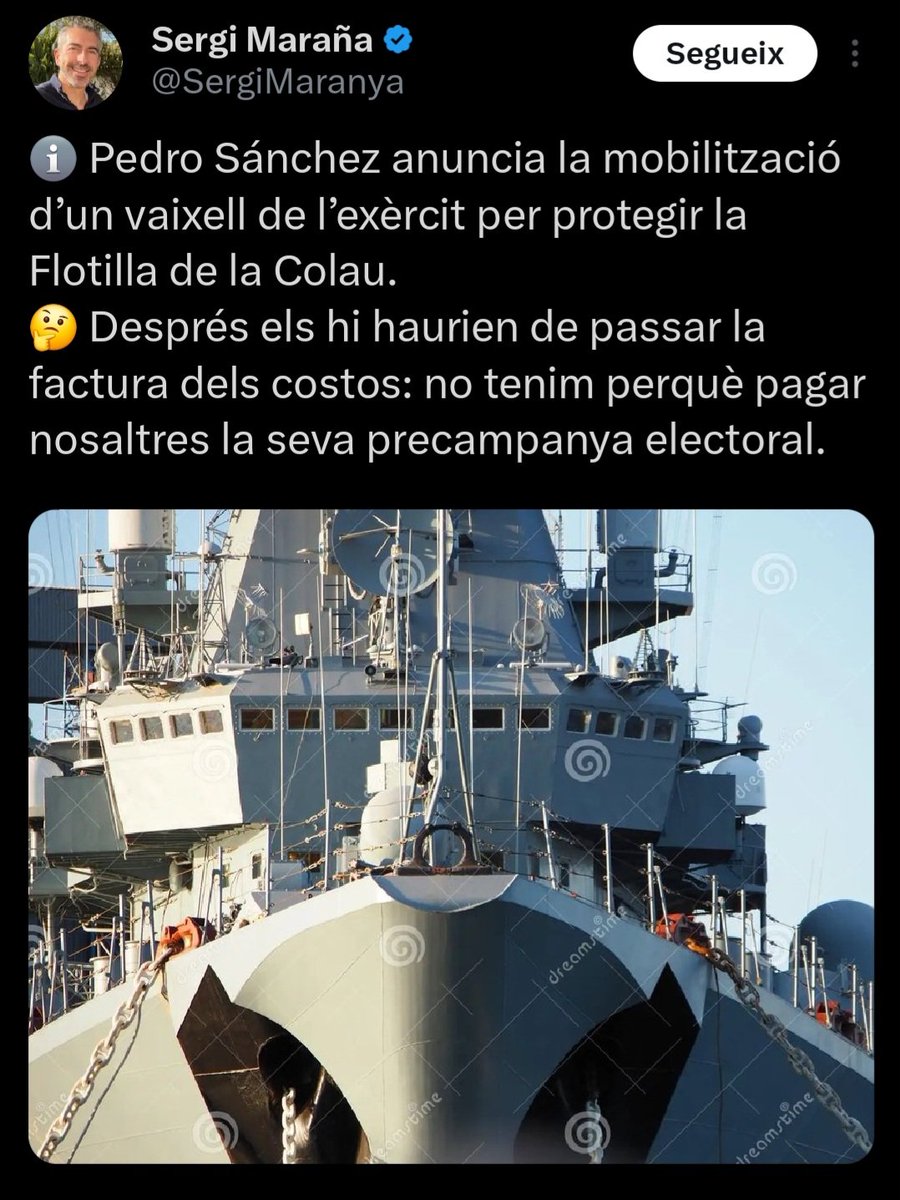 Podem fer em mateix quan munteu les parades. Us pasarem la factura del que representa una furgona dels mossos tot un matí, que heu demanat perque sou una colla de covards.