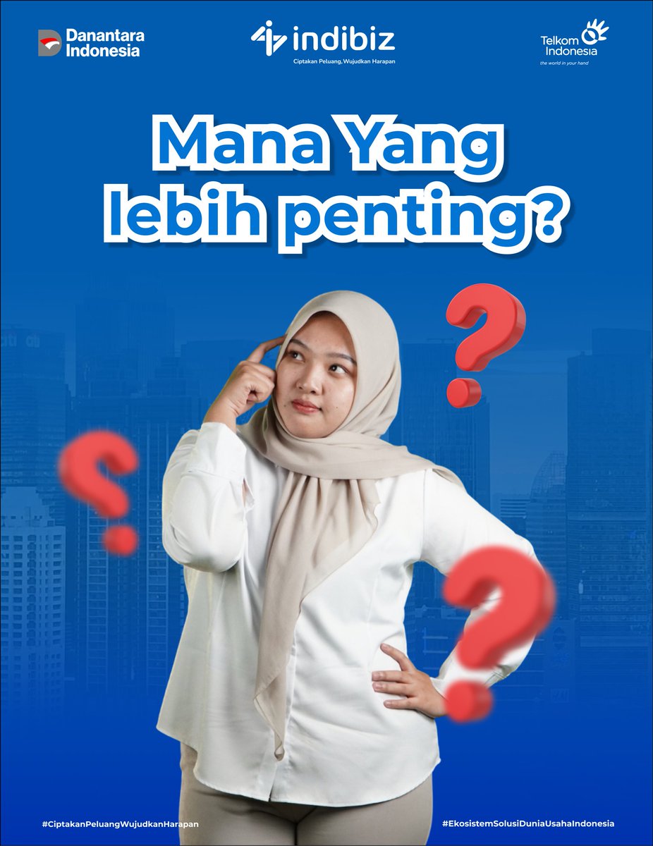 Indibiz_jtdiy's tweet image. Kalau posting konten, mana menurut kamu yang penting ?
#indibiz #indibizjtd #Marketing #ciptakanpeluangwujudkanharapan #ekosistemsolusiduniausahaindonesia
