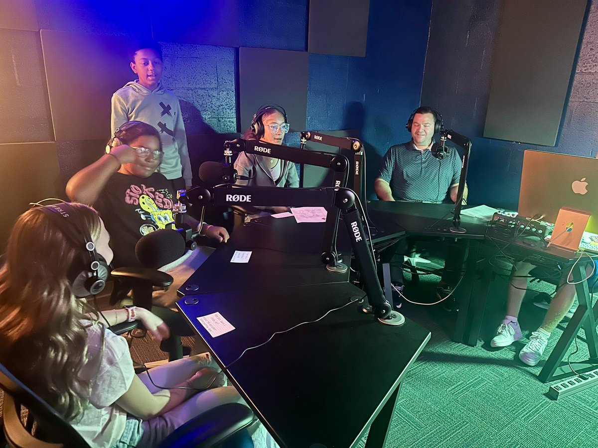 Big thanks to Rich West from the Kurt J. Lesker Company for visiting <a href="/southallegheny/">South Allegheny SD</a> today! Our 7th grade team is excited to start the What’s So Cool About Manufacturing? contest! Rich even stuck around to podcast w/ our students answering questions about his career &amp; company.