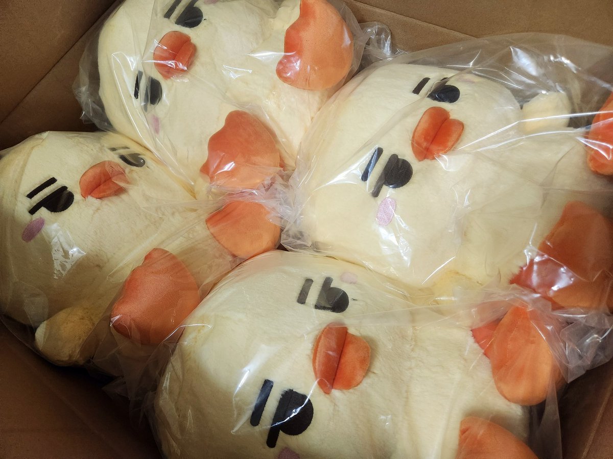 ʚ오리무라ɞ 무사히 도착하여 검수 및 포장 중입니다🩷 
현재 대왕오리무라만 일부 선출고되고 있으며, 그 외 품목들은 추석 연휴 이후 순차 발송됩니다.
배송지 변경은 TMM 폼 내에서 ~9/30까지만 받습니다. 감사합니다(⌯'ᢦ'⌯)