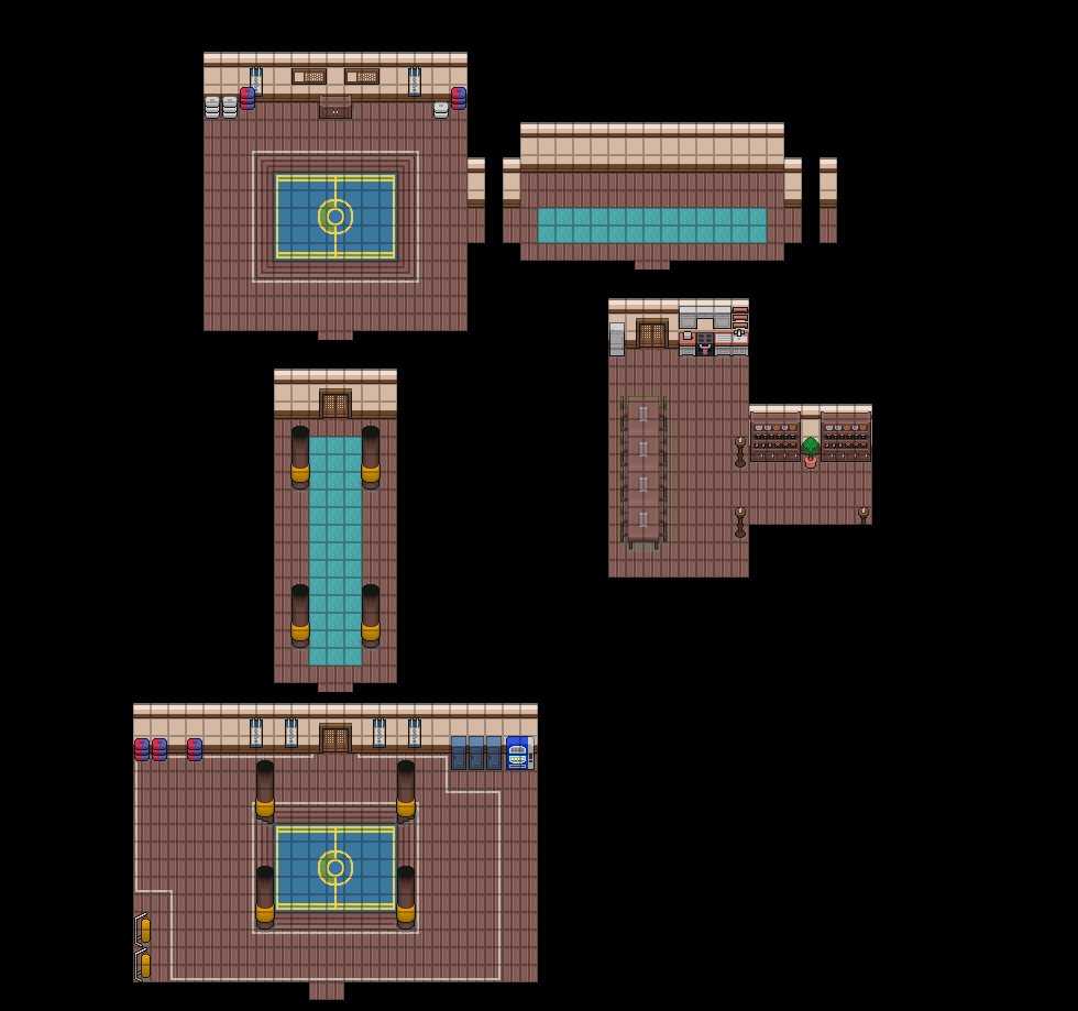 captain_po41223's tweet image. #PokémonEssentials Trying something new for gyms.