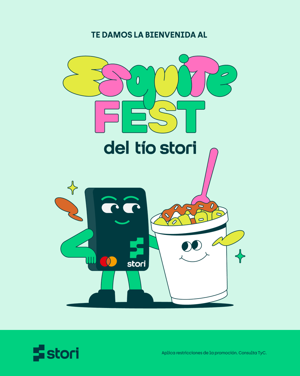 mi_stori's tweet image. 🌽✨ El Esquite Fest del Tío Stori se viene con todo. Prepárate para días de puro antojo, sorpresas y la oportunidad de ganar desde el primer bocado. #Esquites #Fest #TíoStori