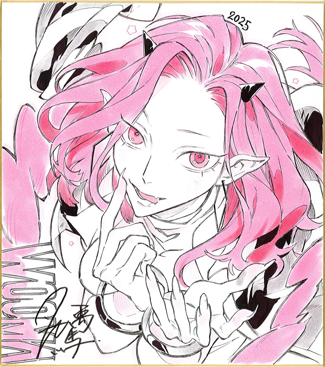 kochishi_shakyo's tweet photo. イラストレーターのWOOMAさんから作品が届いたワン🐶
作品名『Kalmia』
オリジナルキャラクターの可愛い囚人“カルミア”を描いてくれたんだワン!
WOOMAさんはAdoさんの「うっせぇわ」のミュージックビデオを手掛けた動画クリエイターでもあるんだワン!
#高知市社会福祉協議会
#チャリティ
#WOOMA https://t.co/axS92UOvaG