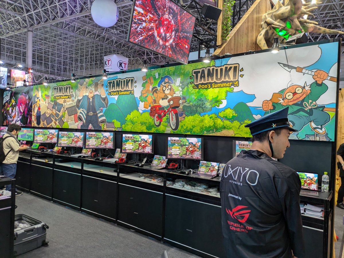 Denkiworks ⚡ 🦝 TANUKI: Pon's Summer Wishlist Now! (@denkiworks) on Twitter photo 東京ゲームショウ2025 タヌキエディション👋
おはようございます!
TGSで8台のプレイアブル出展中!
ホール2 C01 <a href="/critical_reflex/">CRITICAL REFLEX</a>ブースです🙂
ぜひ遊びに来てステッカー、郵便帽をゲットしてください🦝 東京ゲームショウ2025 タヌキエディション👋
おはようございます!
TGSで8台のプレイアブル出展中!
ホール2 C01 <a href="/critical_reflex/">CRITICAL REFLEX</a>ブースです🙂
ぜひ遊びに来てステッカー、郵便帽をゲットしてください🦝